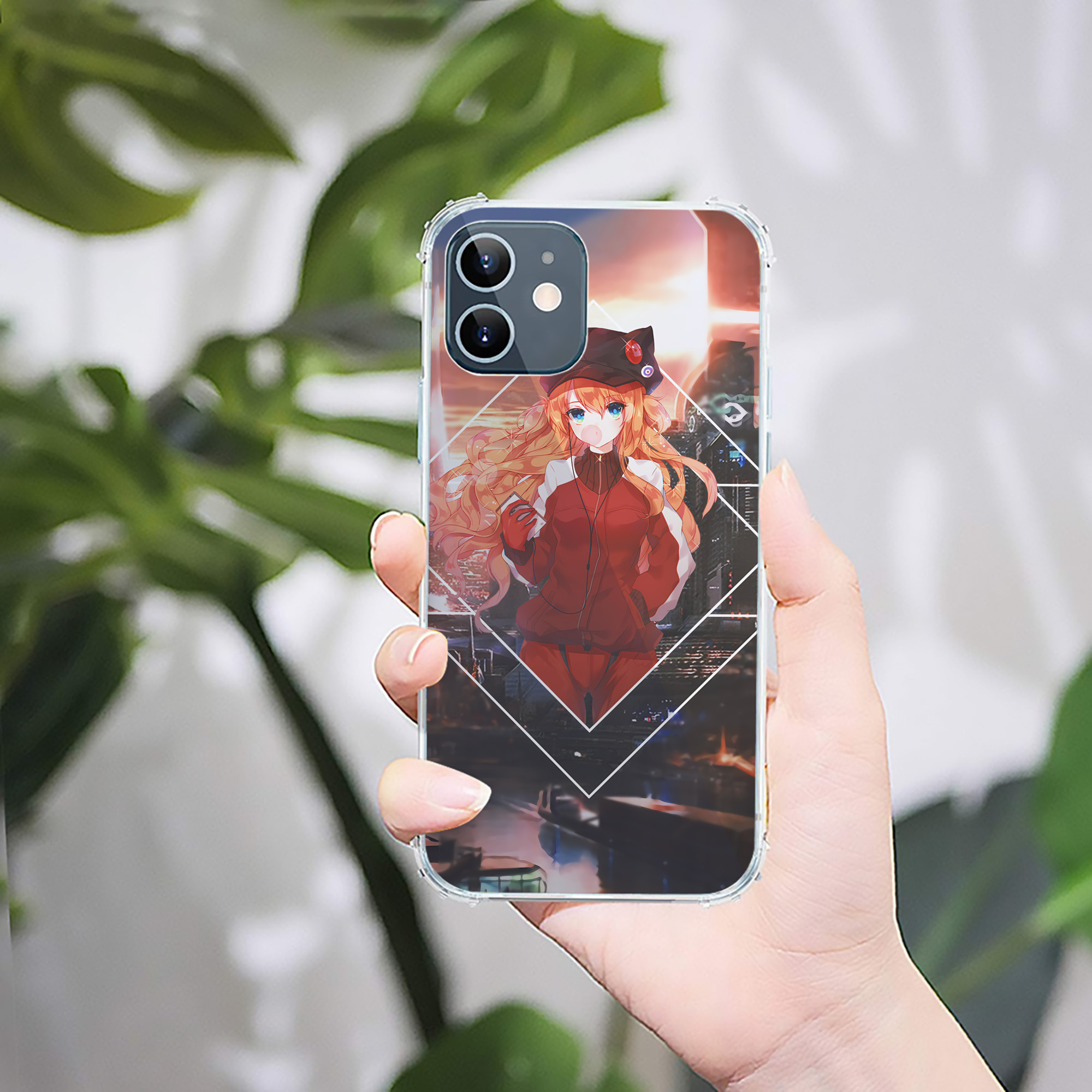 （画像用） EVA 新世紀エヴァンゲリオン 【iPhone 12シリーズ対応】透明スマホケース（クリアソフトケース）